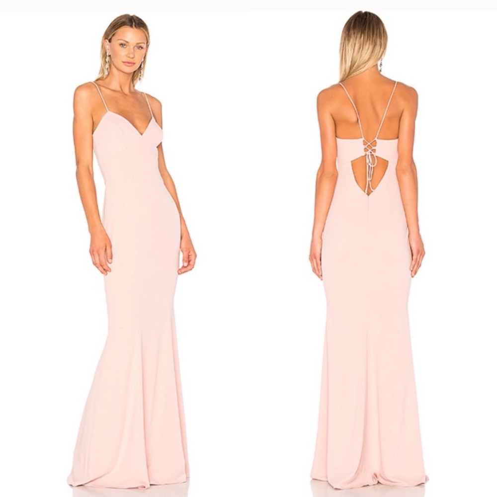 Katie May Luna Dress in Dusty Rose